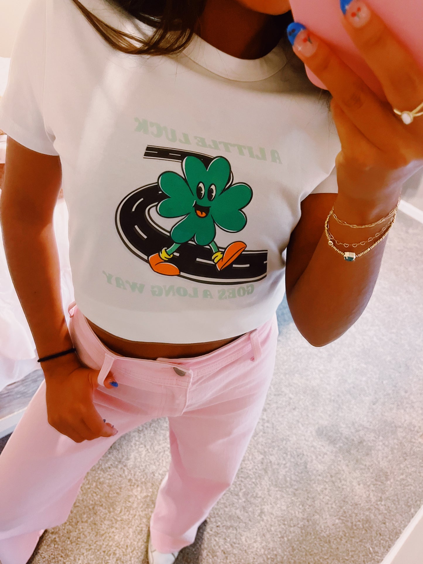 Lucky Road tee